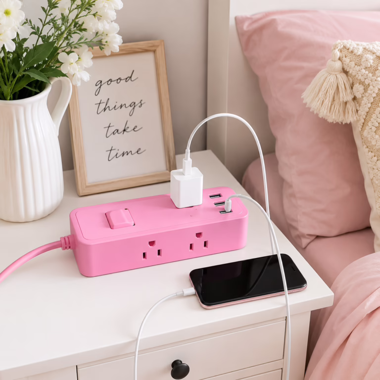 Pink Surge Protector