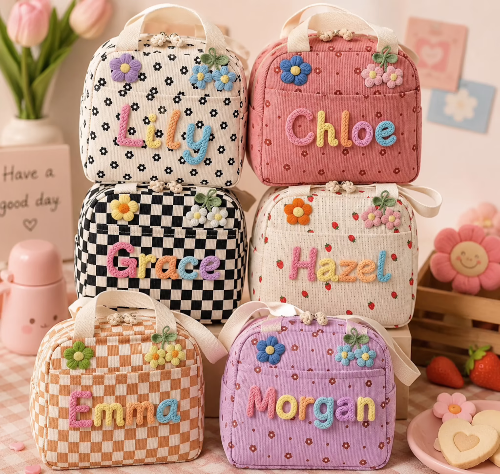 Personalized Lunch Tote