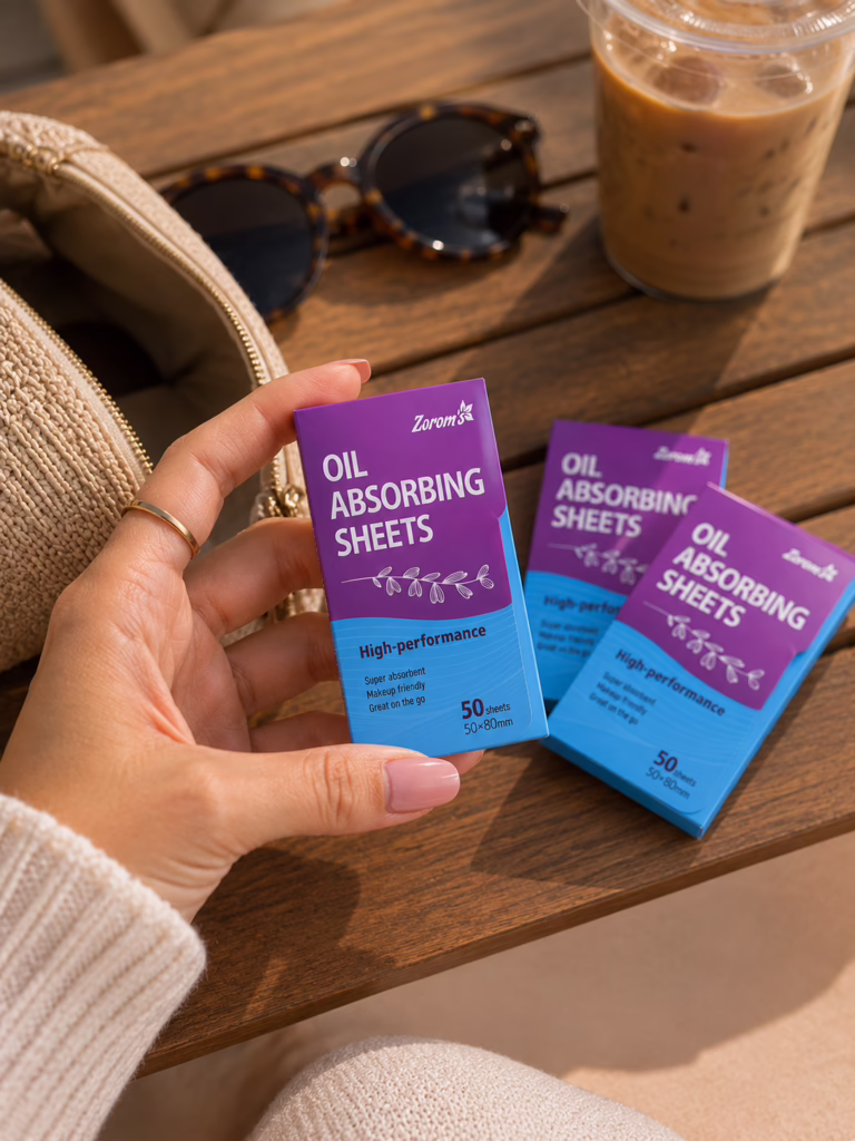 3 pack oil-absorbing sheets