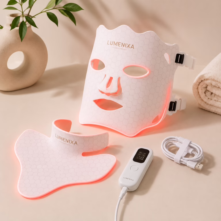 LED light therapy for face & neck