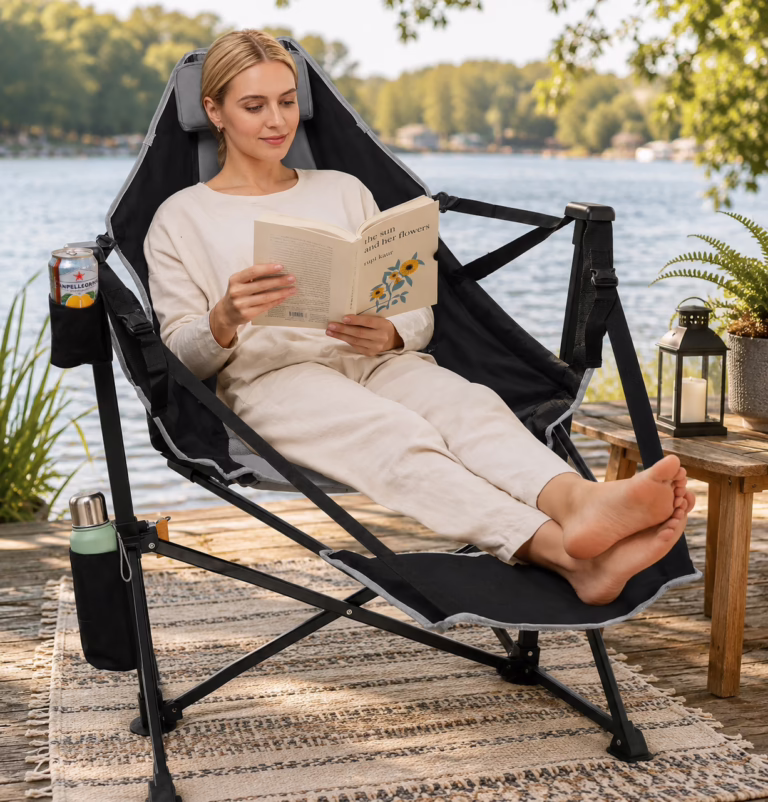 2-in-1 hammock + camping chair