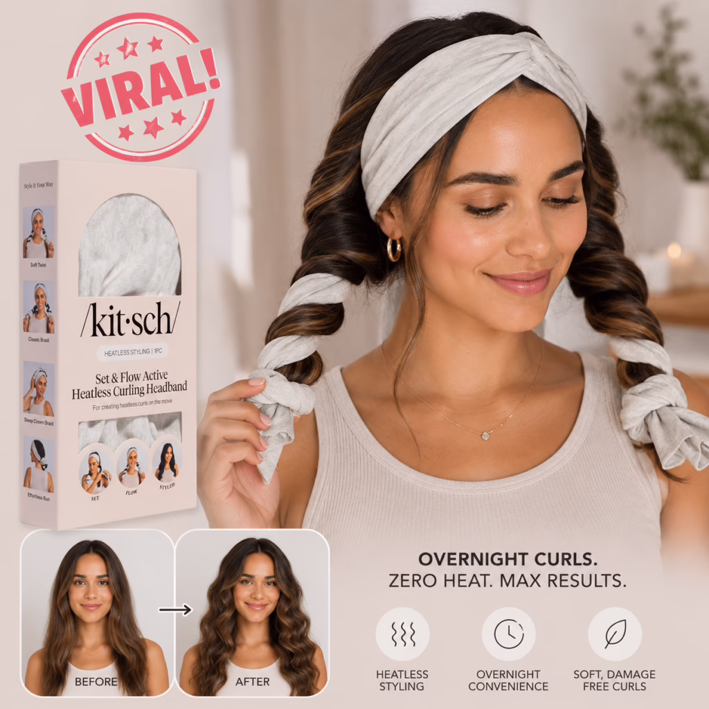 Kitsch Heatless Curling Headband