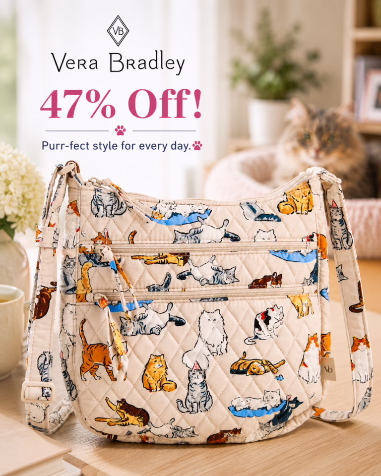 Vera Bradley “A Cat’s Life” Purse