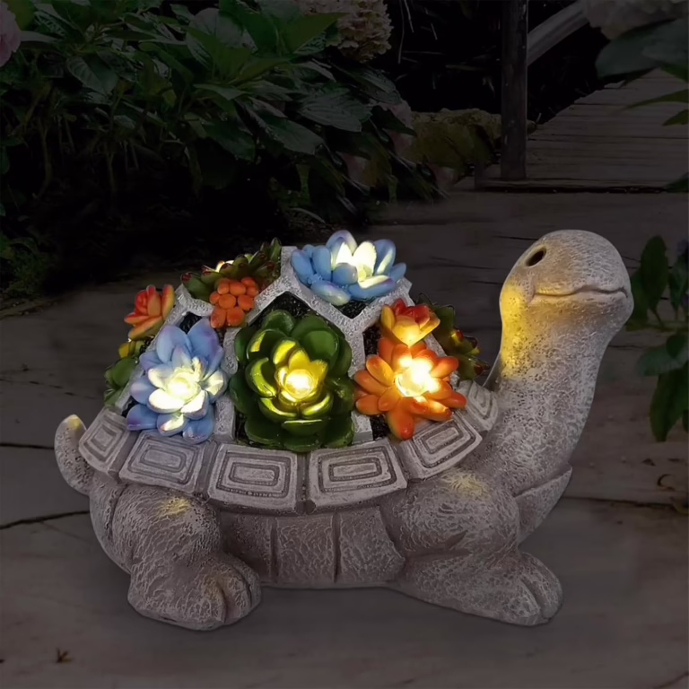 Solar Turtle Statue