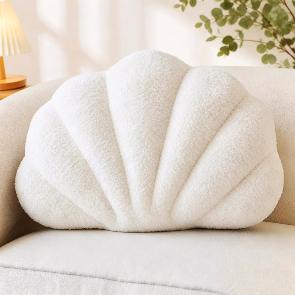 Seashell Throw Pillow