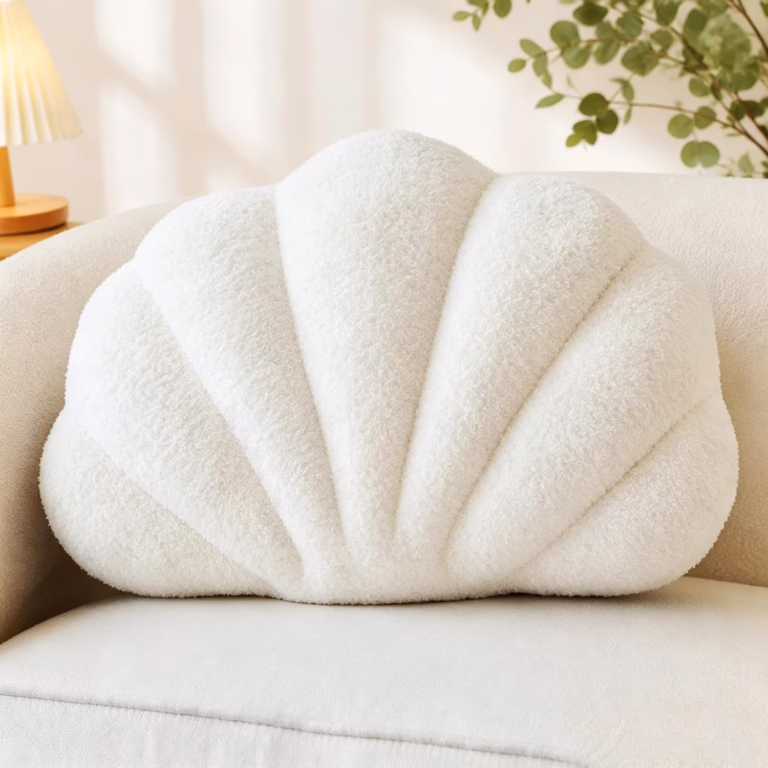 Seashell Throw Pillow