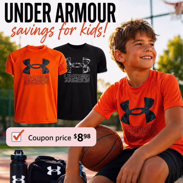 Under Armour Savings for Kids