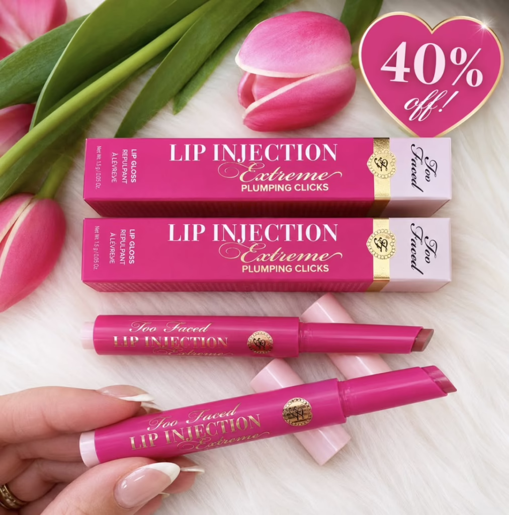 Too Faced Lip Injection Extreme Plumping Clicks