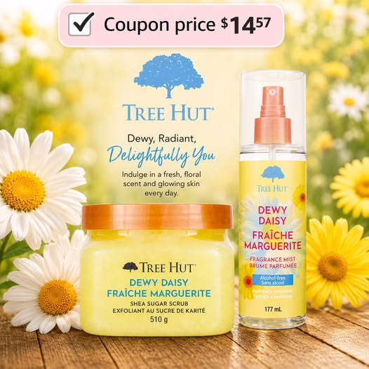 Tree Hut Dewy Daisy