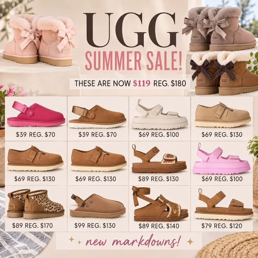UGG Summer Sale!