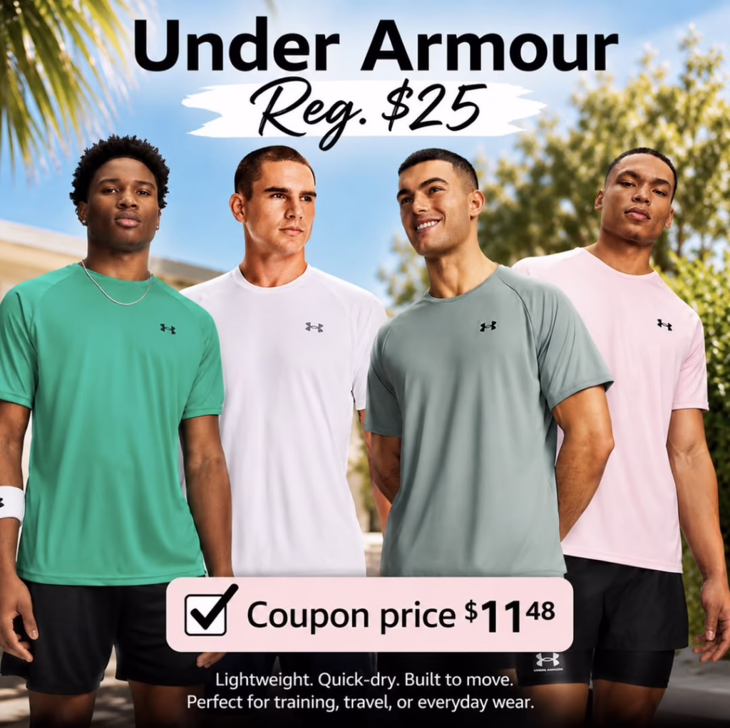 Under Armour Men’s Velocity 2.0 Short Sleeve T-Shirt