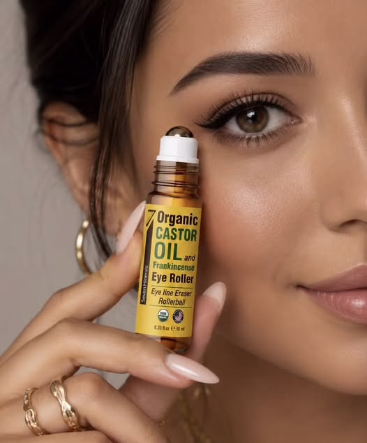 Seven Minerals Organic Castor Oil Roll On Eye Roller 