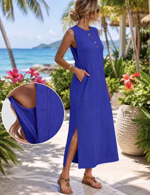 Waffle Knit Maxi