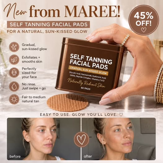 MAREE Self Tanning Facial Pads