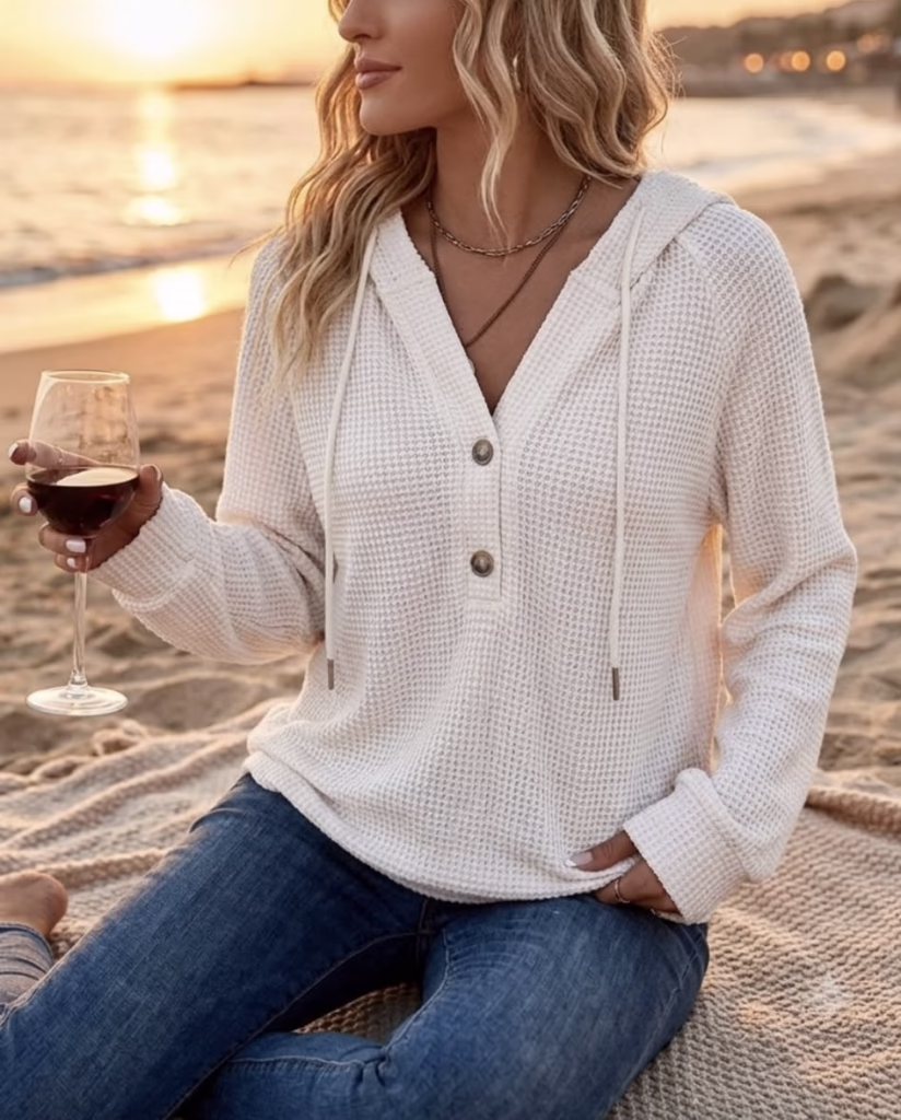 Dokotoo Waffle Knit Hoodie