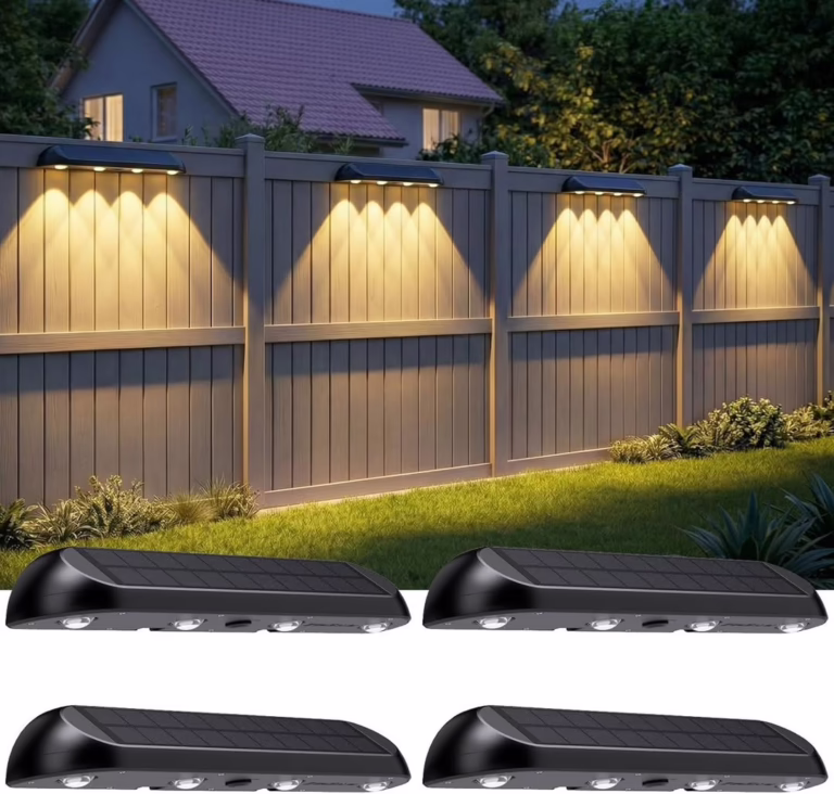 Solar Fence Lights