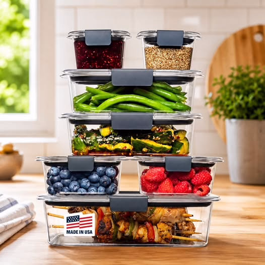 Rubbermaid Brilliance Food Storage Containers