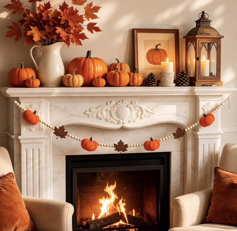 Wooden Fall Garland