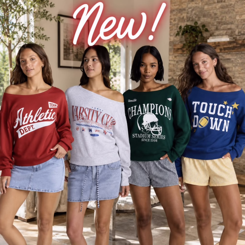 No Boundaries Off the Shoulder Sweatshirt