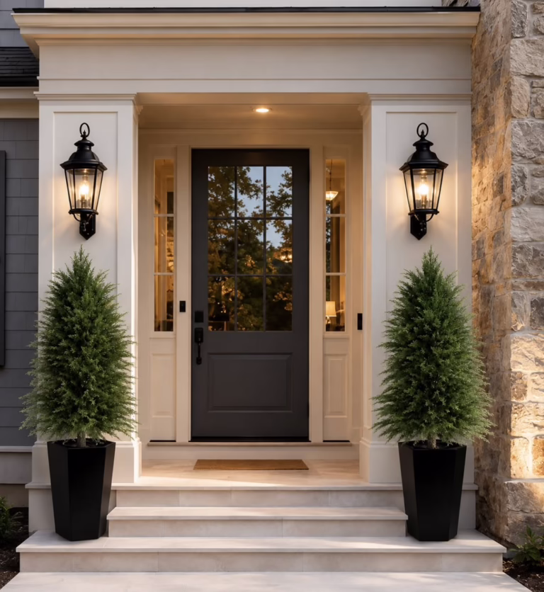 4FT Tall Artificial Cedar Topiary Trees
