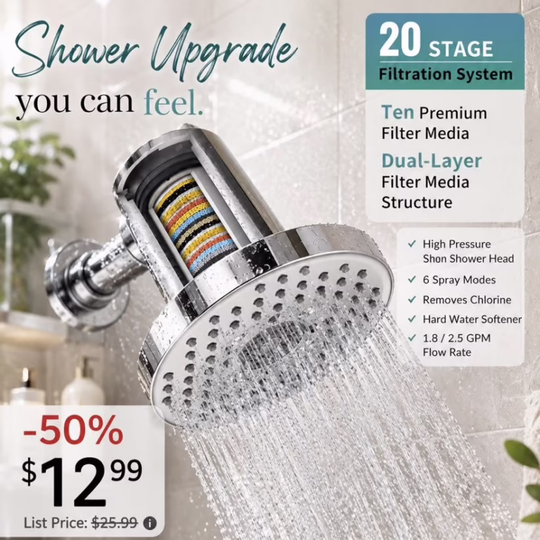SUN RISE Filtered Shower Head