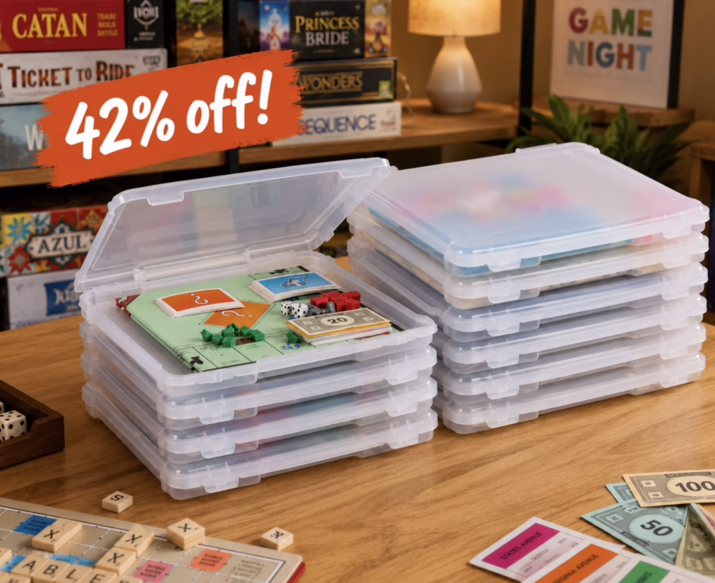 Board Game Storage Containers
