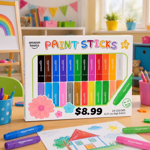 Tempera Paint Sticks