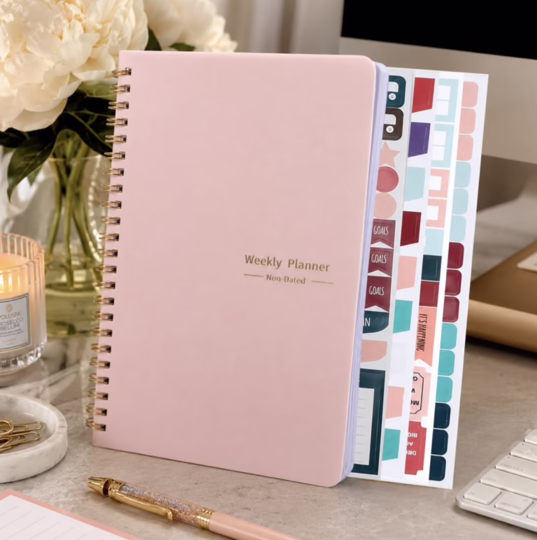 Undated Weekly Planner
