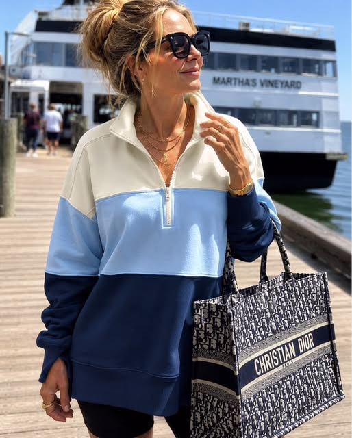 Colorblock Pullover