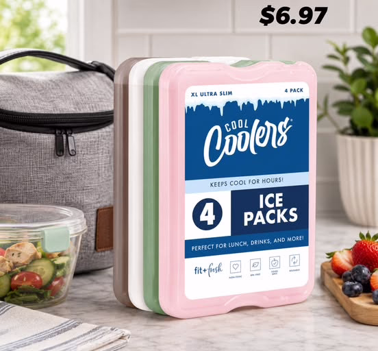 Ultra Slim Ice Packs