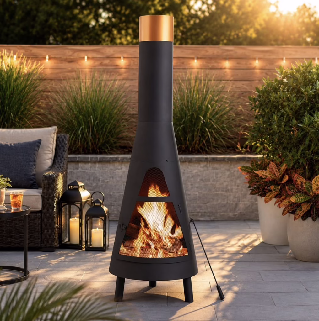 Mainstays Wood Burning Chiminea