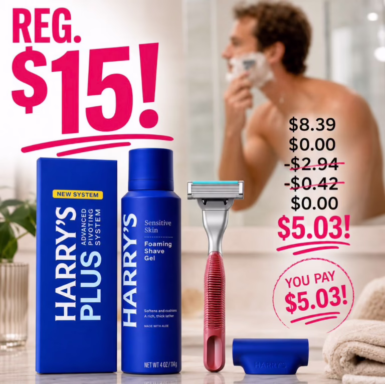 Harry’s Plus Trial Shaving Kit