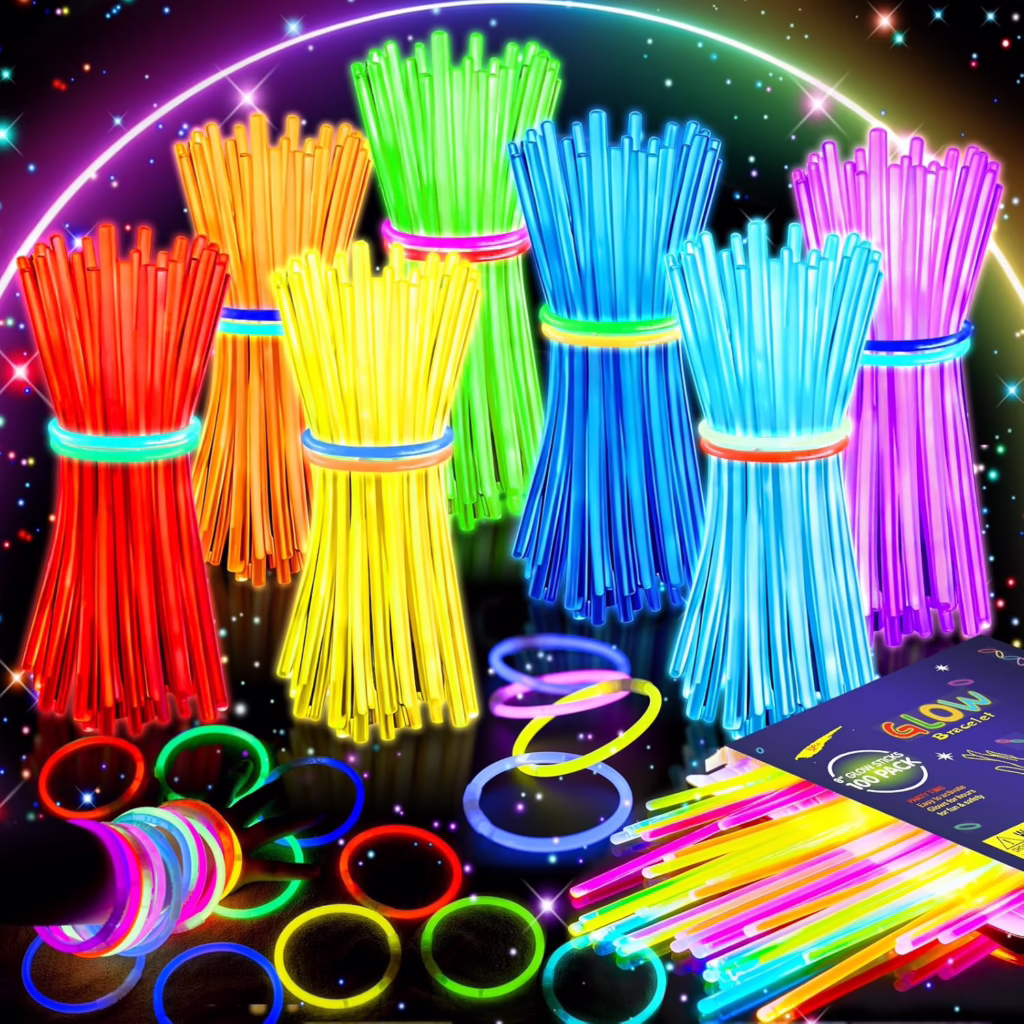 100 Glow Sticks