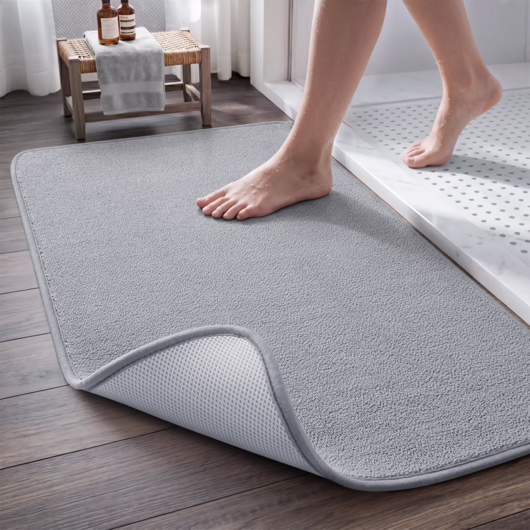 quick-dry bath mat