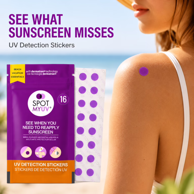 UV detection stickers