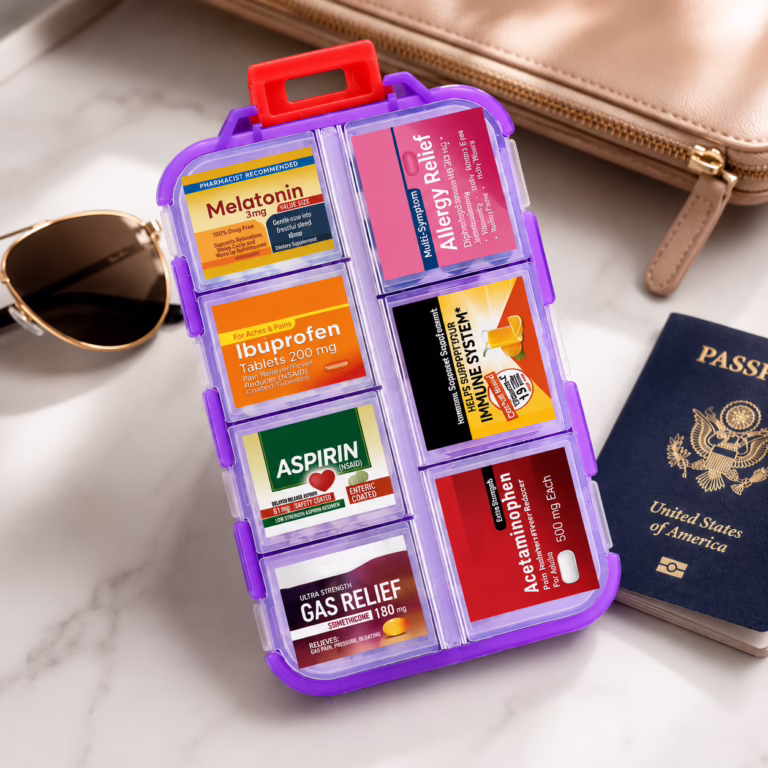 Travel Pill Organizer