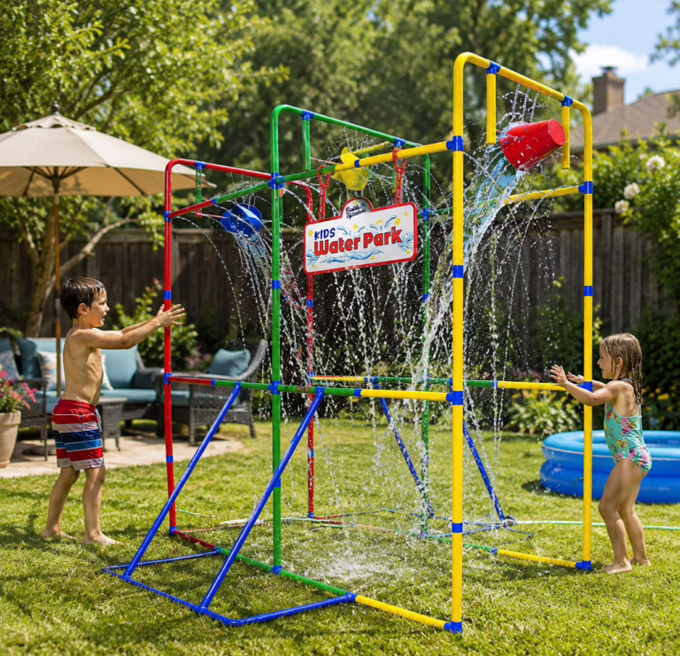 Backyard Spray Park