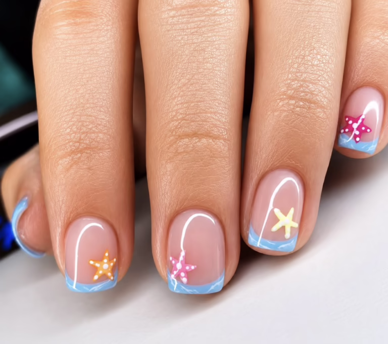 Starfish Press-On Nails!
