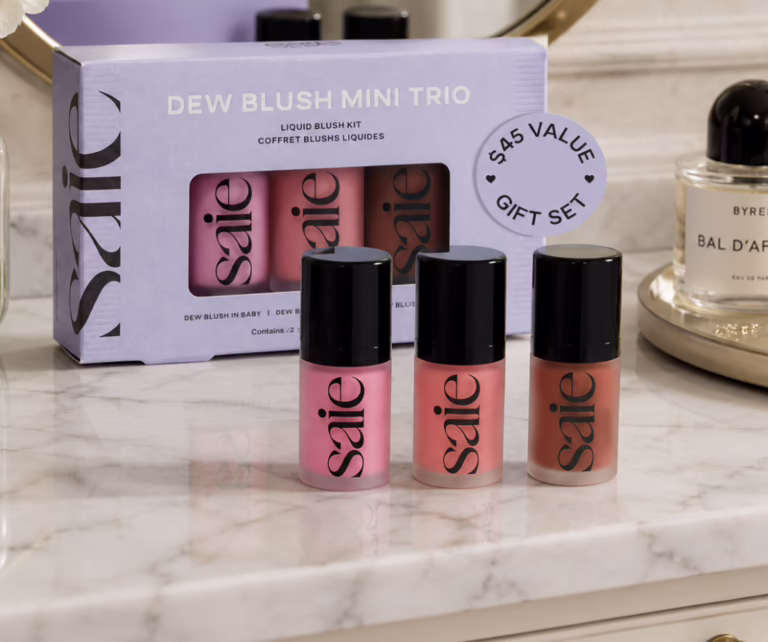 Saie Blush Trio