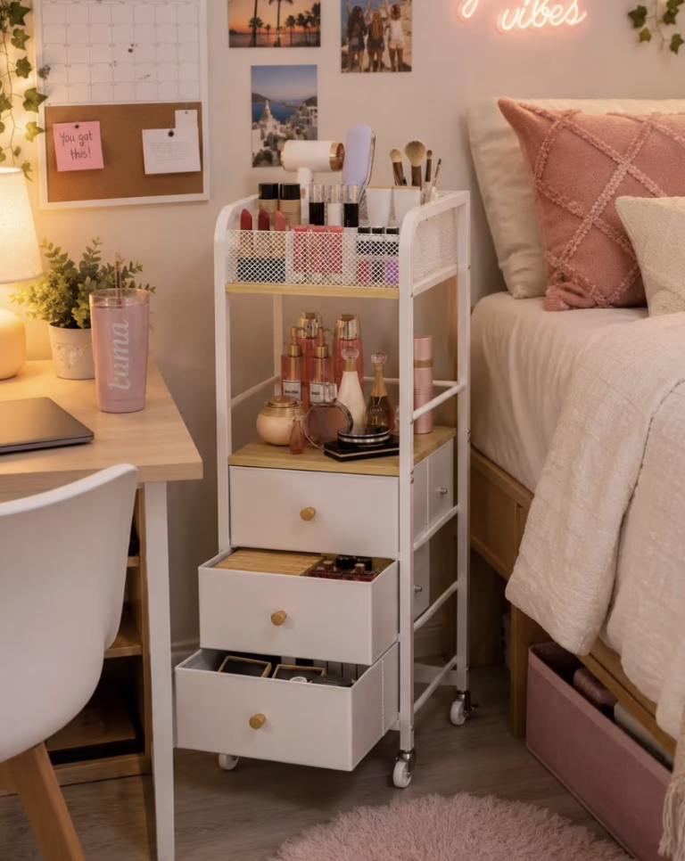 Rolling Makeup Cart!