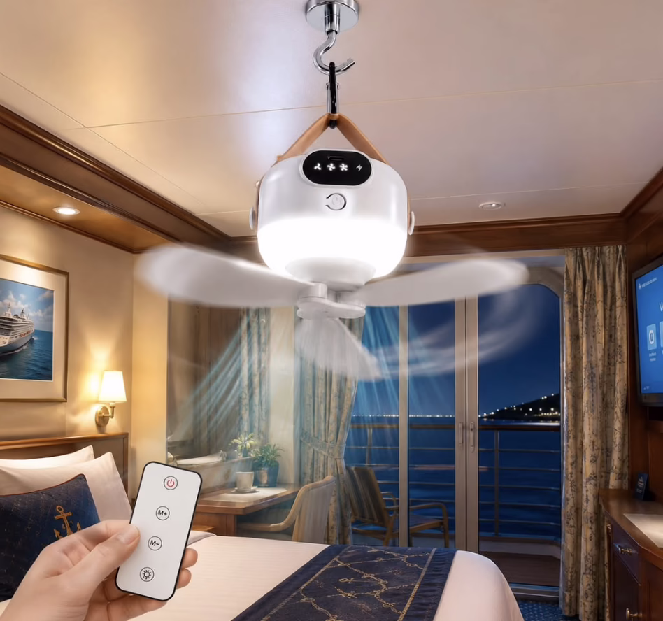 Magnetic Ceiling Fan!