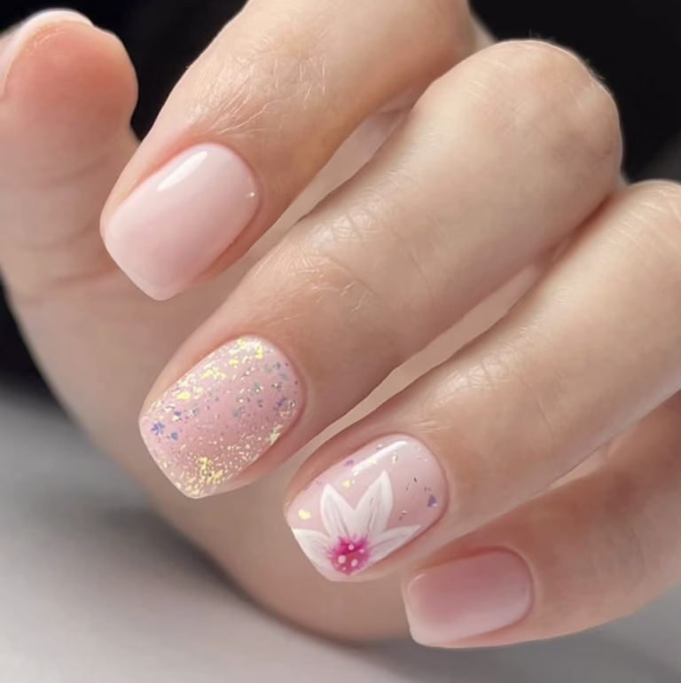 Floral Press-Ons!