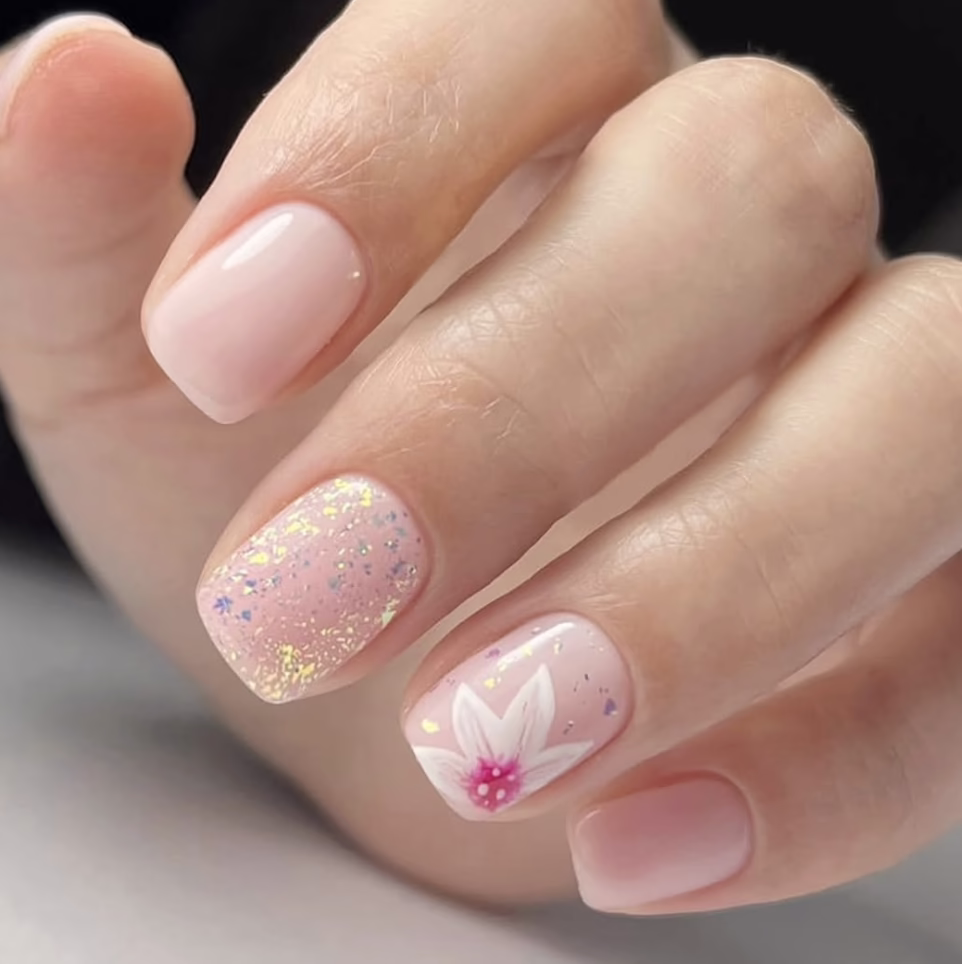 Floral Press-Ons!