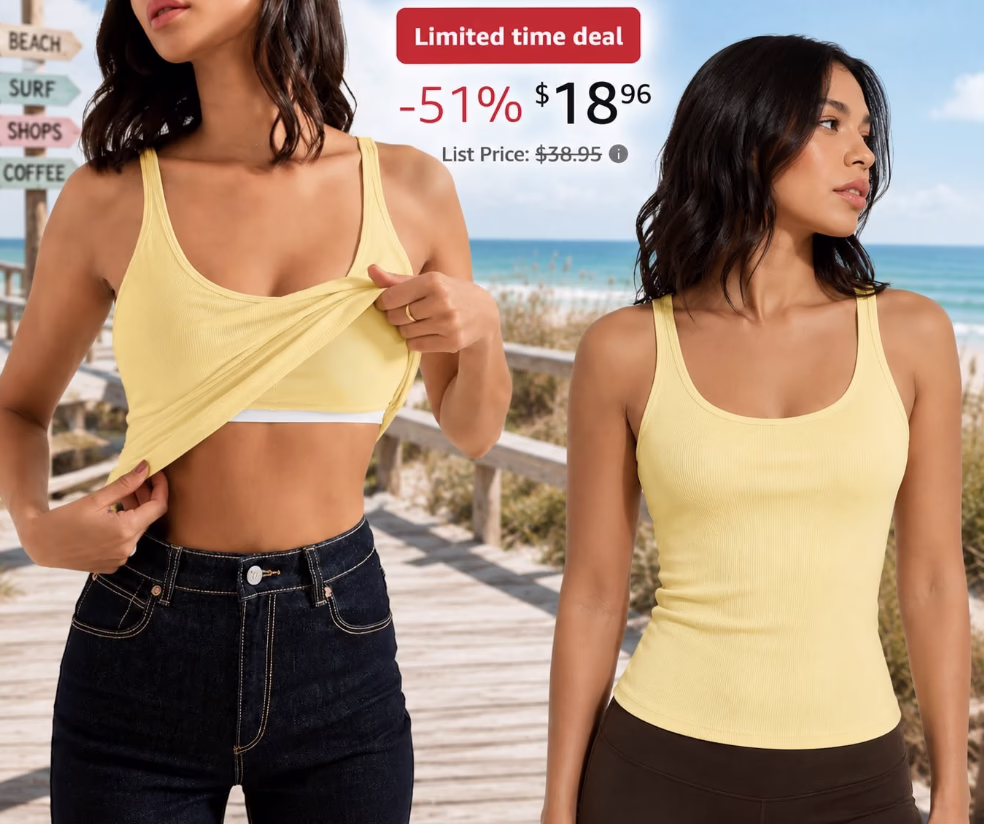 Ribbed Tank Top!