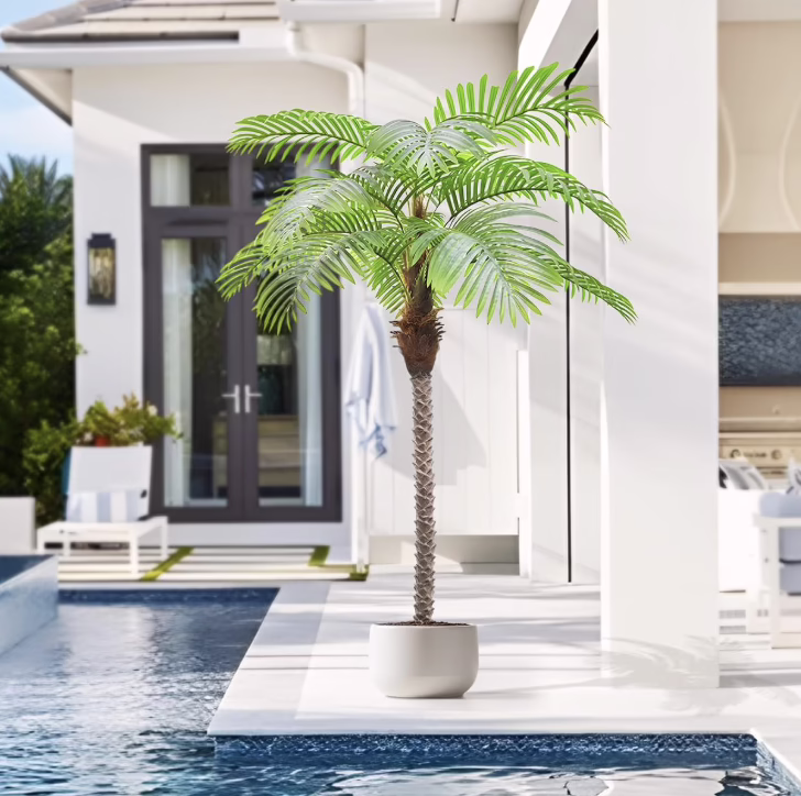 Faux Palm Tree