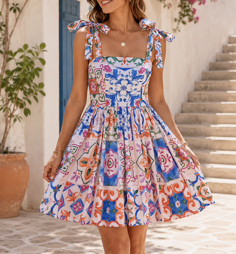 Floral Mini Dress