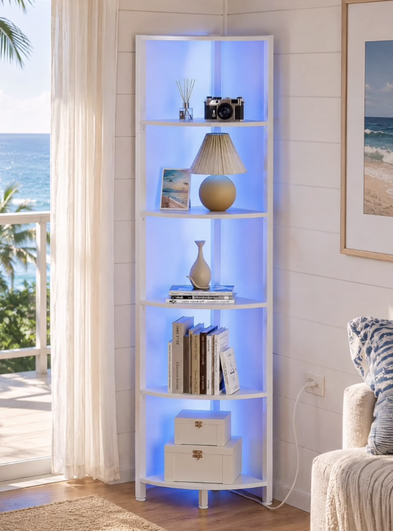 LED Corner Shelf!