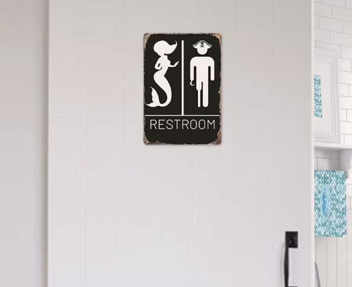 Restroom Sign