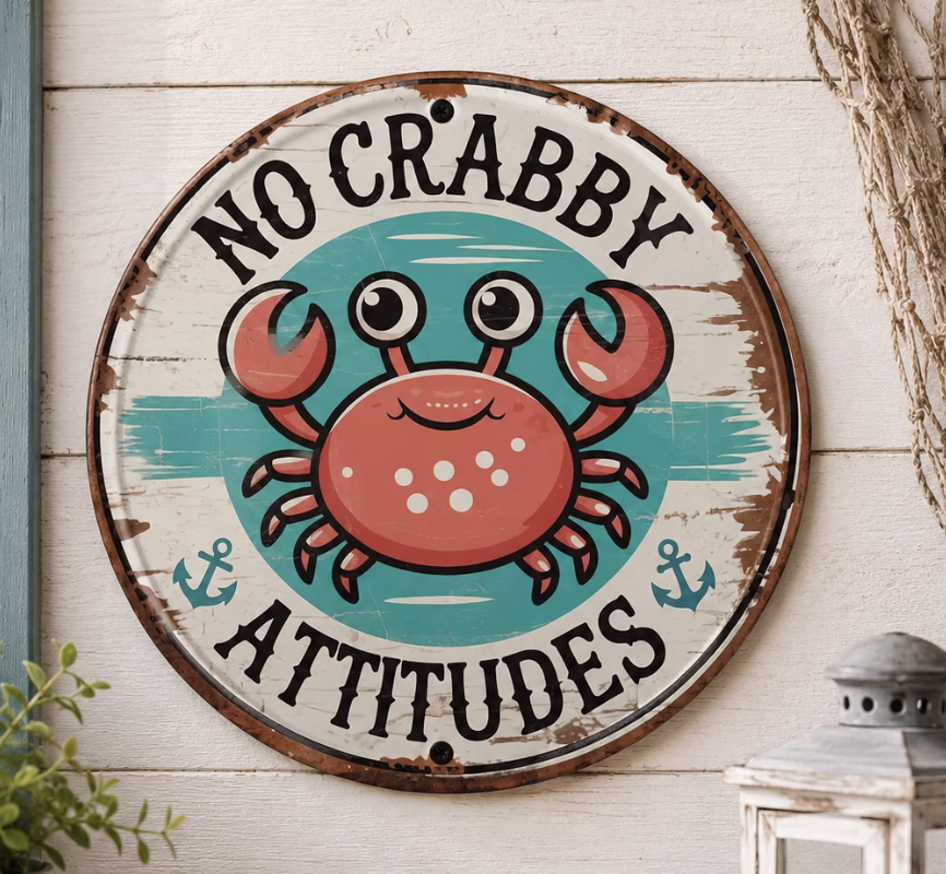 Crabby Sign