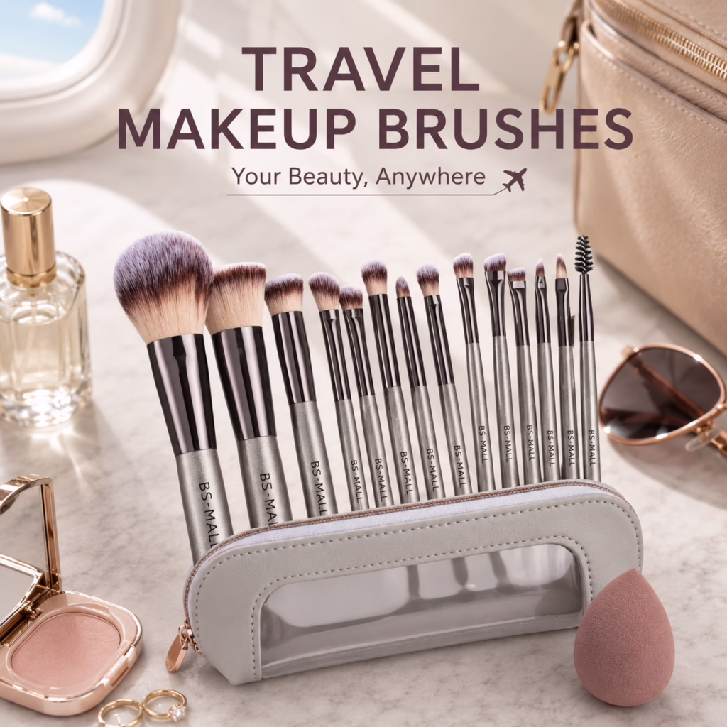 Travel Makeup Brush Set